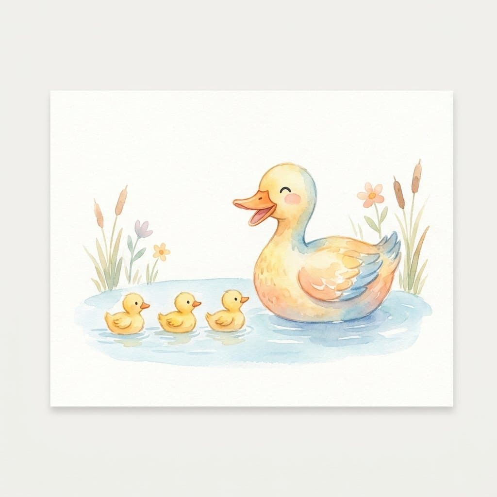mother flashcard illustration