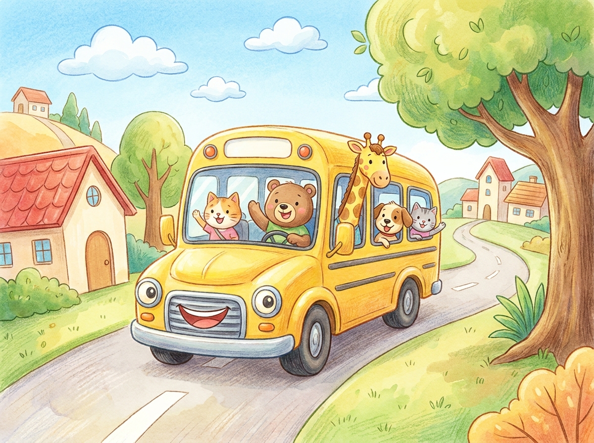 The Wheels on the Bus song cover